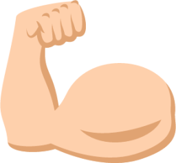 flexed biceps tone 2 emoji