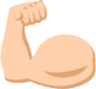 flexed biceps tone 2 emoji