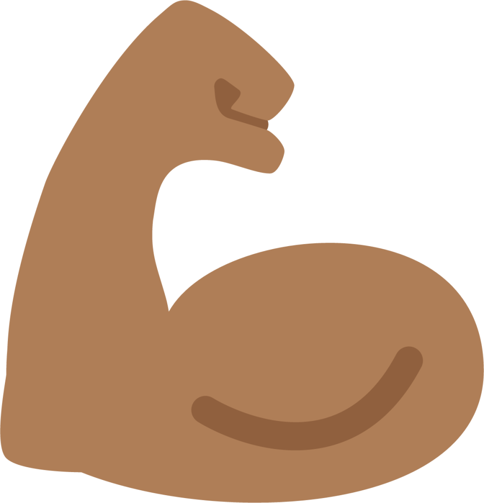 flexed biceps tone 4 emoji