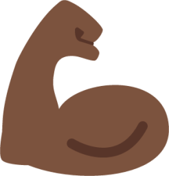 flexed biceps tone 5 emoji