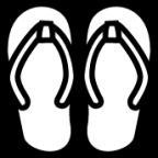 flip flops icon