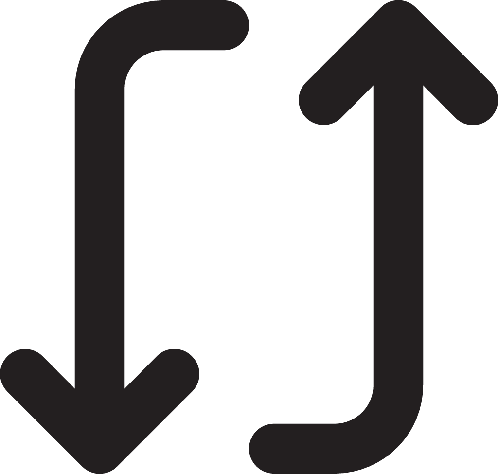 flip outline icon
