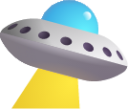 flying saucer emoji