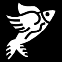 flying trout icon