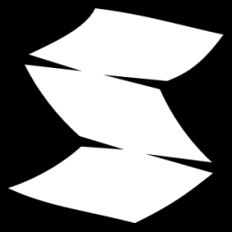 folded paper icon