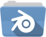 folder blender icon