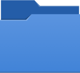 folder blue icon