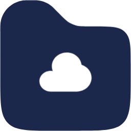 Folder Cloud icon