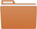 folder color brown icon