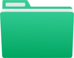 folder color green icon
