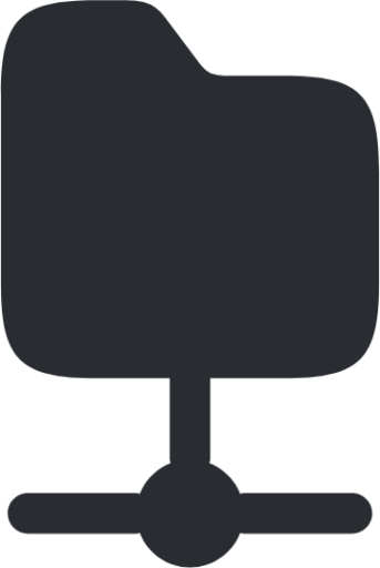 folder connection icon