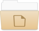 folder documents open icon
