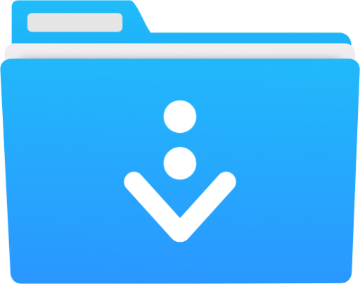 folder download icon