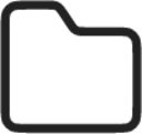 Folder light icon