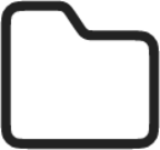 Folder light icon