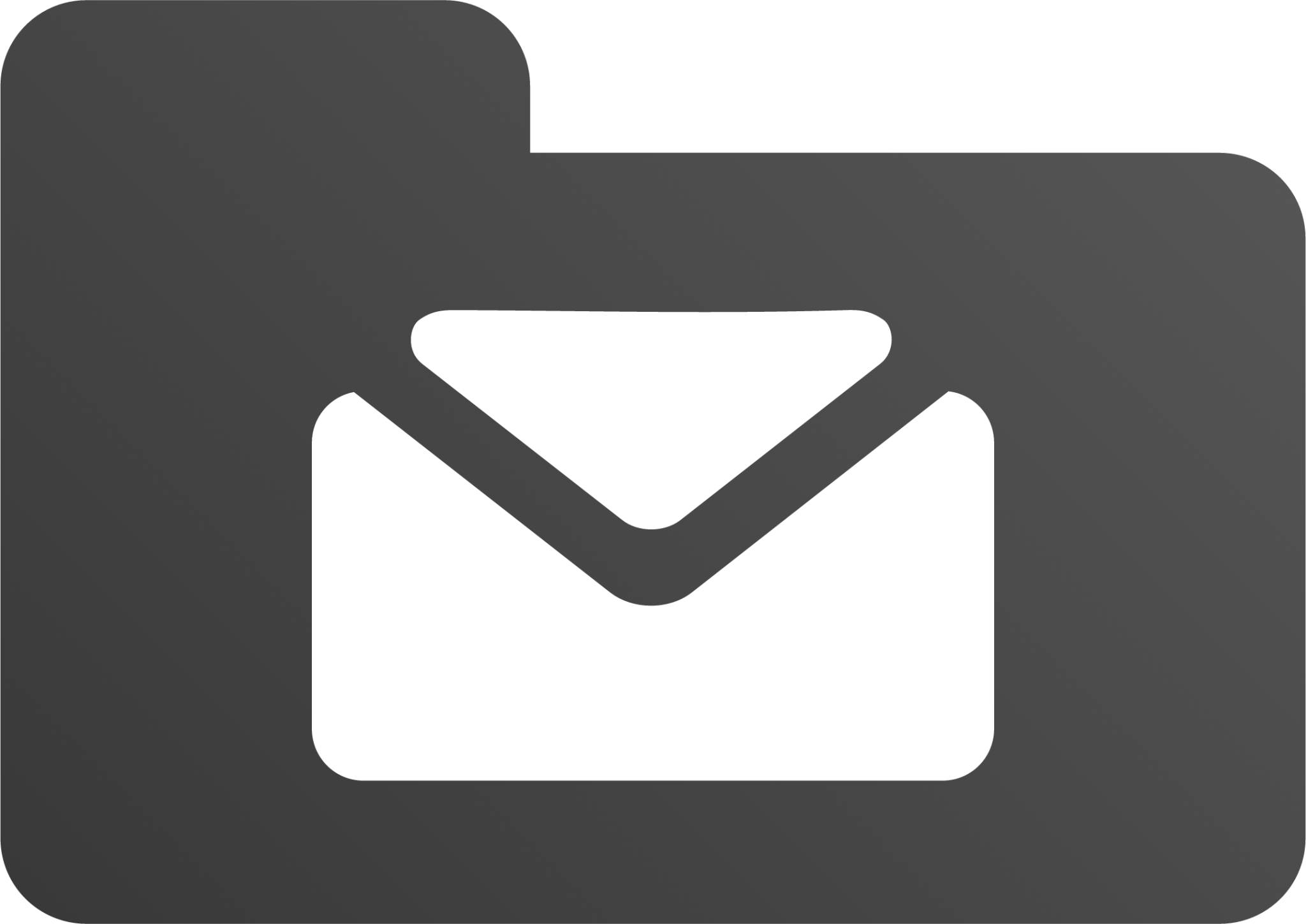 folder mail icon