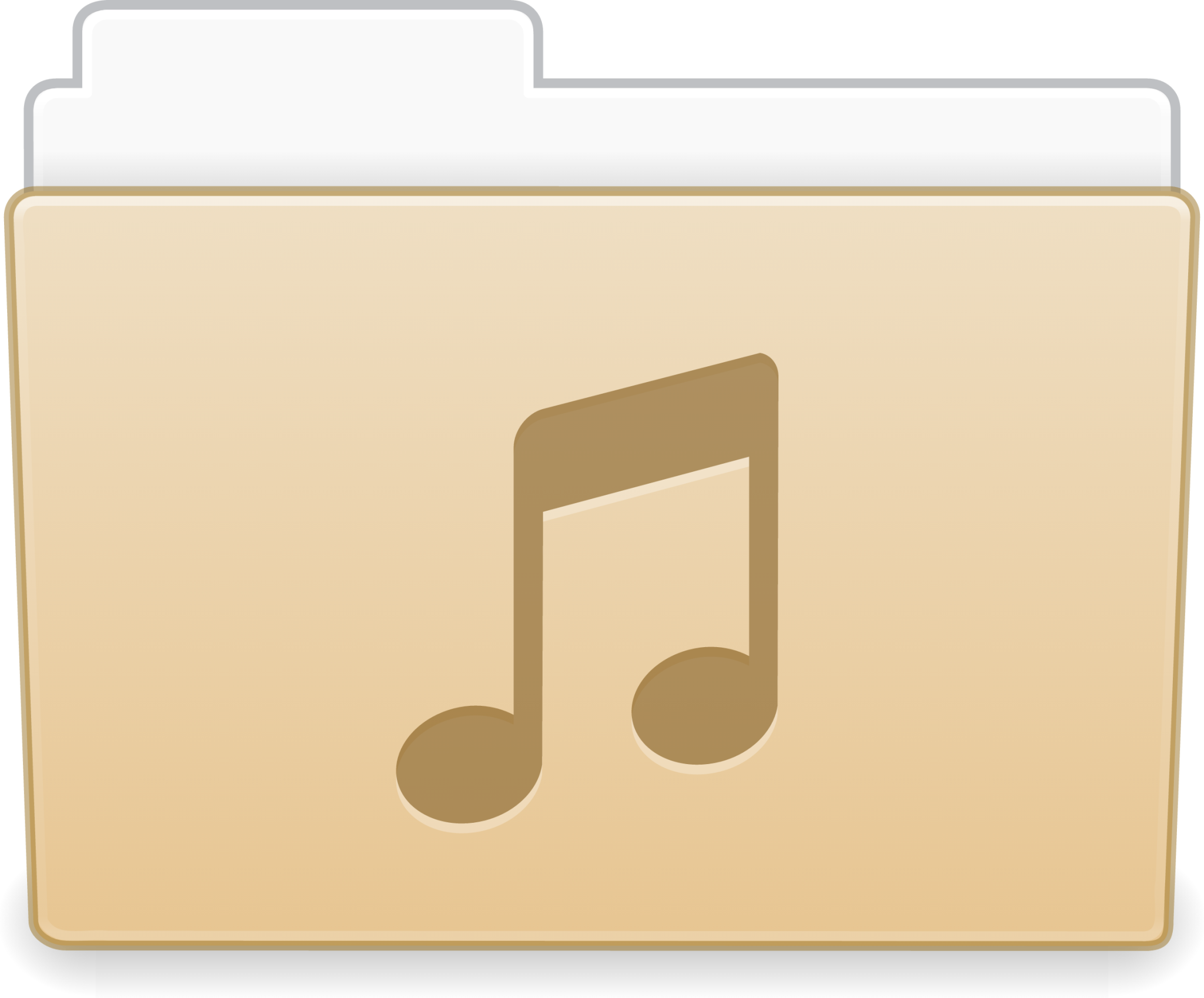 folder music icon