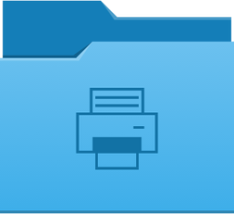 folder print icon