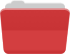 folder red icon