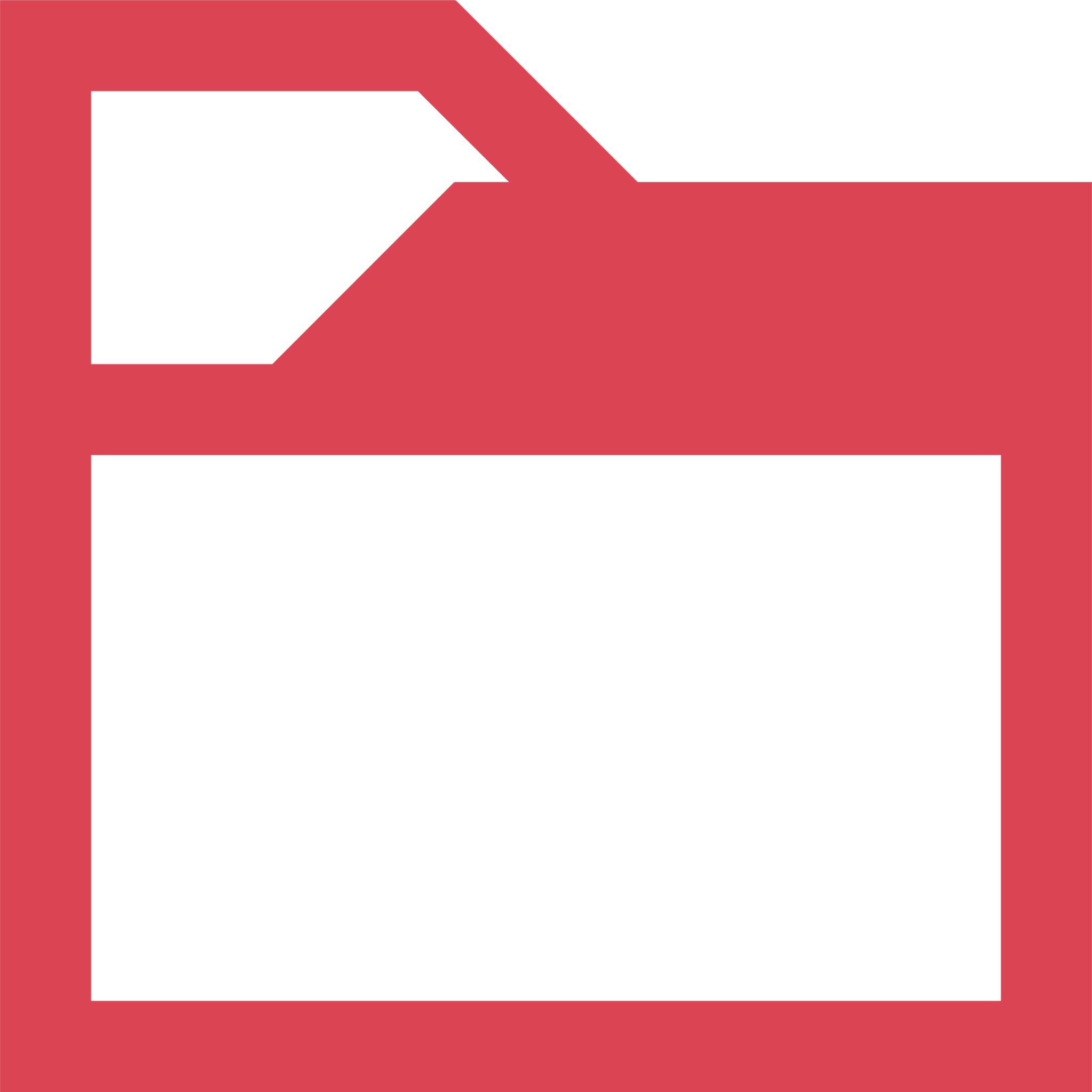 folder red icon