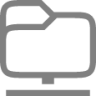 folder remote symbolic icon