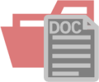 folder type docs opened icon