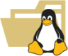 folder type linux opened icon
