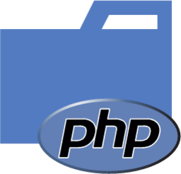 folder type php icon