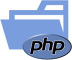 folder type php opened icon