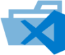 folder type vscode2 opened icon