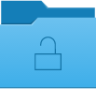 folder unlocked icon