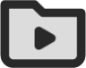 folder video icon