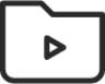 folder video icon