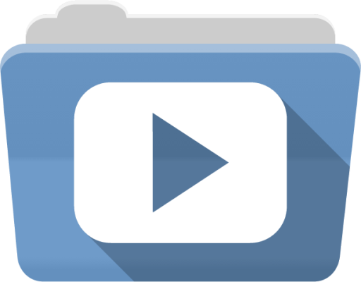 folder videos icon