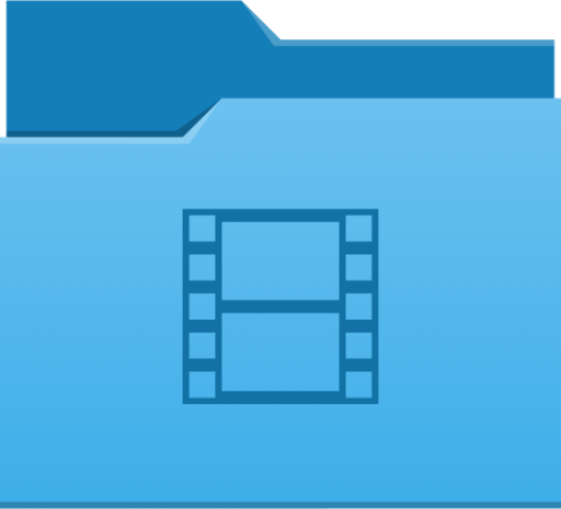 folder videos icon