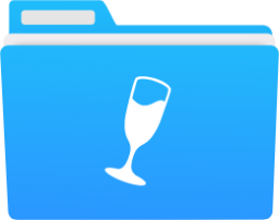 folder wine icon
