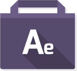 Folders App Adobe After Effect folder icon