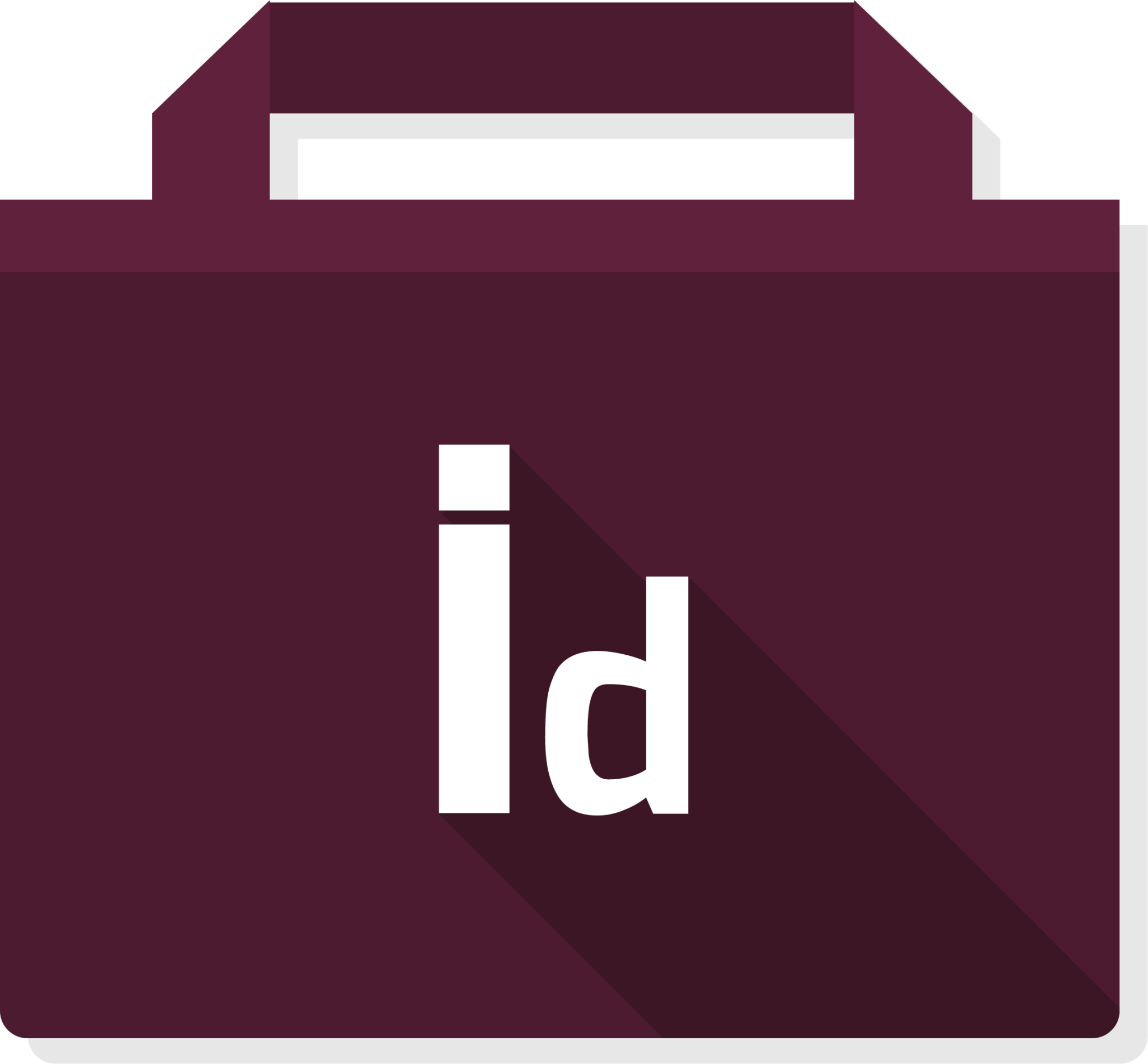 Folders App Adobe Indesign folder icon
