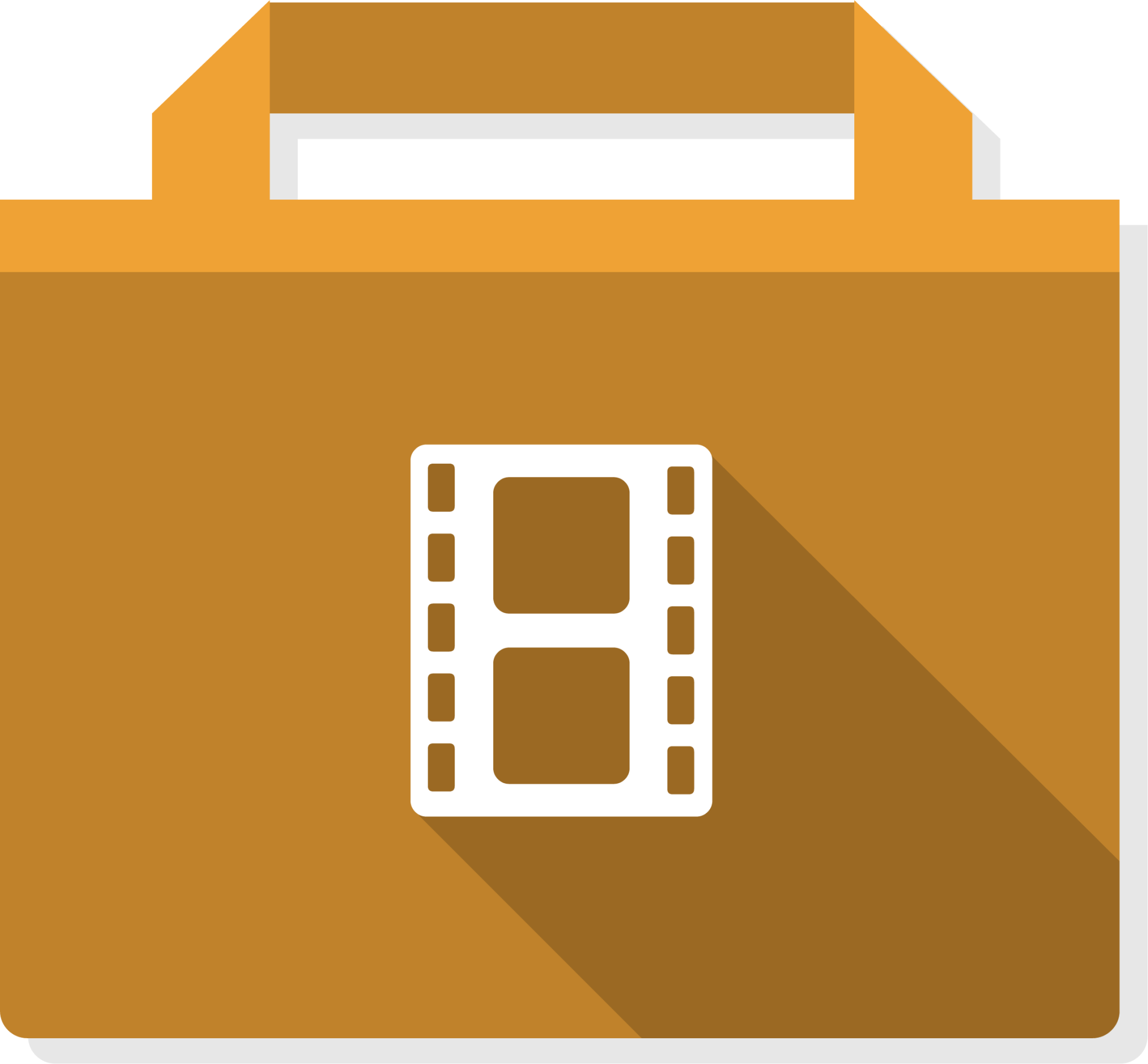 Folders User Movies icon