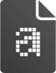 font bitmap icon