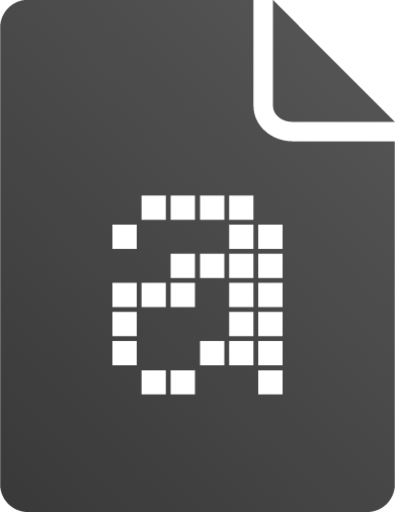 font bitmap icon