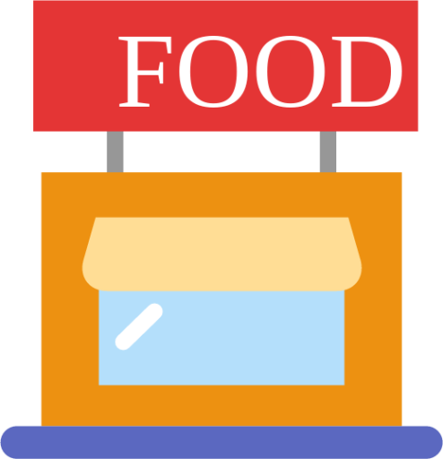 food market grocery store icon