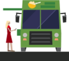 food truck illustration