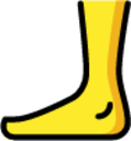 foot emoji