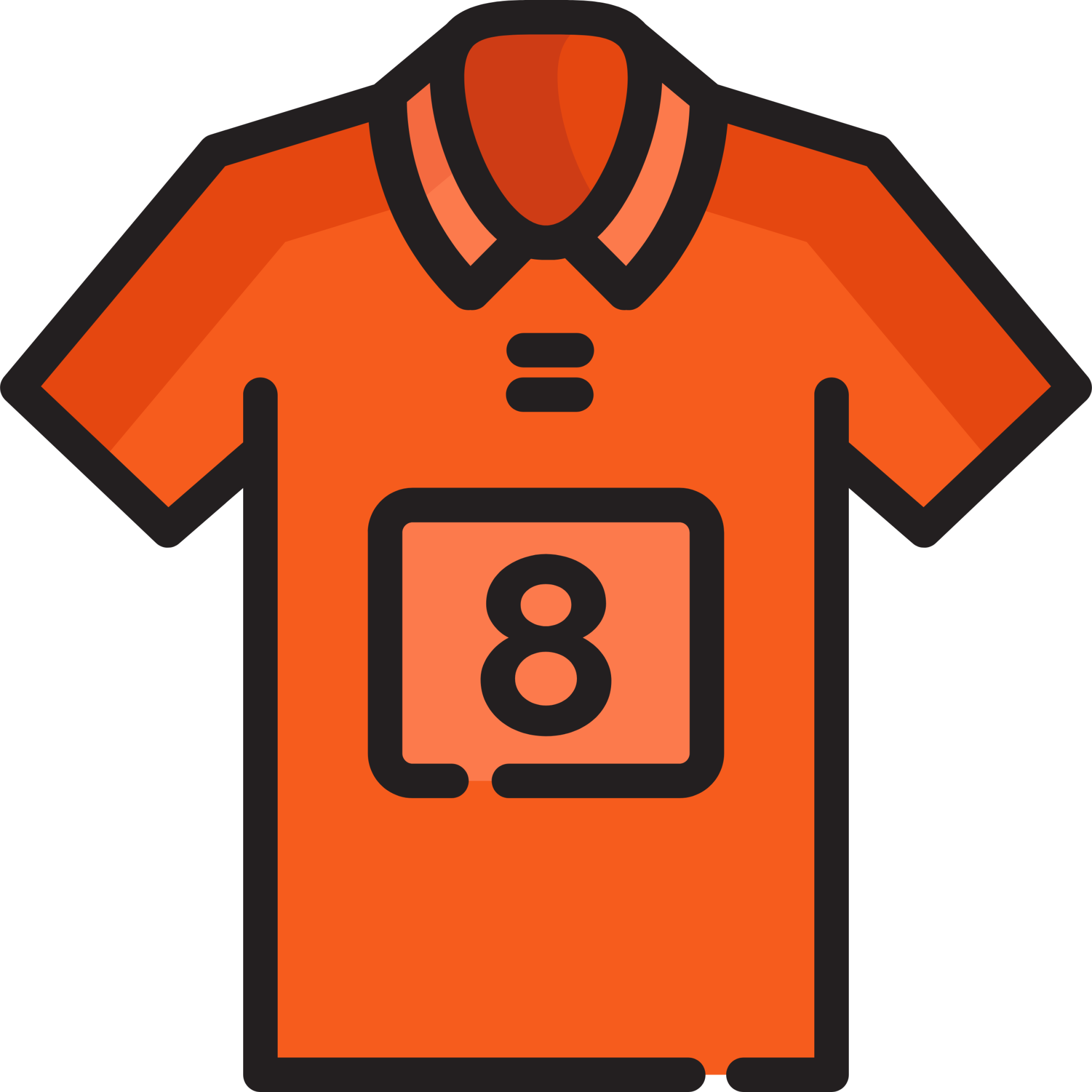 Football jersey - Free sports icons