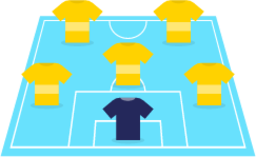 Football team illustration