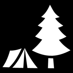 forest camp icon