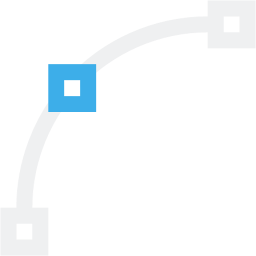 format node curve icon