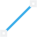 format segment line icon