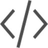 format text code icon